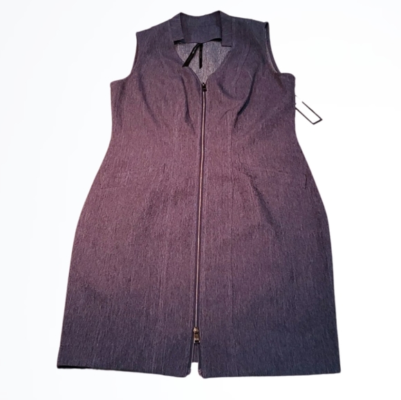 Andrew Marc Dresses & Skirts - Marc New York Ntf Nightfall Zipered Sheath Dress 6